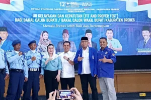 Partai Amanat Nasional Brebes Gelar Uji Kelayakan Bacabup